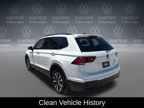 Pure White 2023 Volkswagen Tiguan 2.0T S