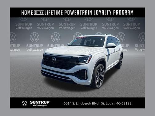 opal white pearl 2026 Volkswagen Atlas 2.0T SEL Premium R-Line 4MOTION