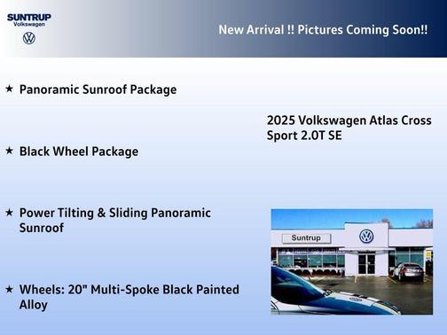 2025 Volkswagen Atlas Cross Sport 2.0T SE w/Technology