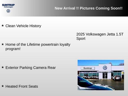 2025 Volkswagen Jetta 1.5T Sport