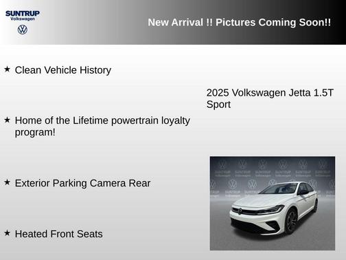 2025 Volkswagen Jetta 1.5T Sport