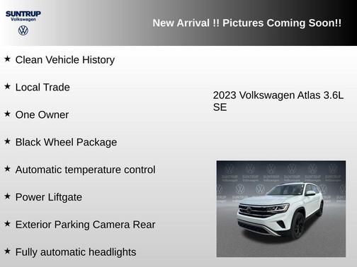 2023 Volkswagen Atlas 3.6L SE w/Technology
