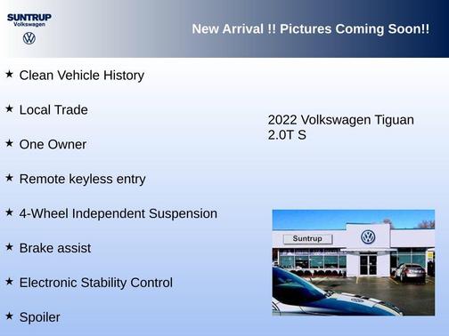 2022 Volkswagen Tiguan 2.0T S 4MOTION
