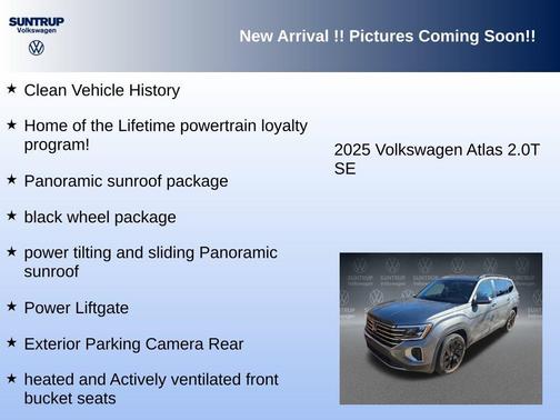 2025 Volkswagen Atlas 2.0T SE w/Technology