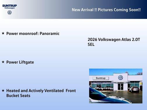 2026 Volkswagen Atlas 2.0T SEL