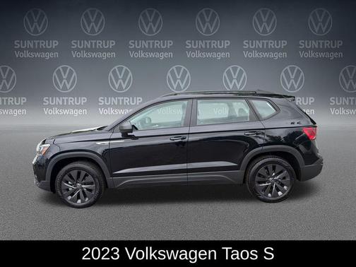 Deep Black Pearl 2023 Volkswagen Taos 1.5T S