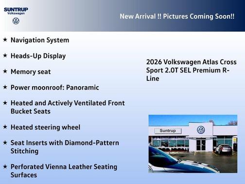 2026 Volkswagen Atlas Cross Sport 2.0T SEL Premium