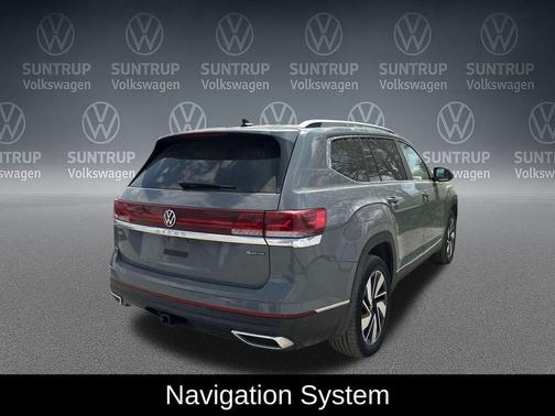 Pure Gray 2025 Volkswagen Atlas 2.0T SEL