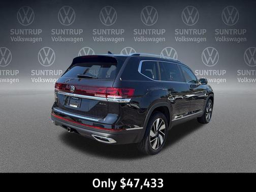 deep black pearl 2026 Volkswagen Atlas 2.0T SEL