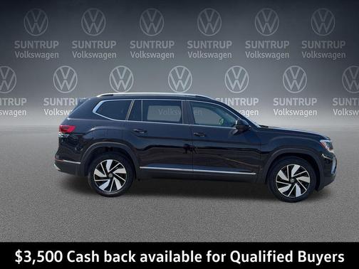deep black pearl 2026 Volkswagen Atlas 2.0T SEL