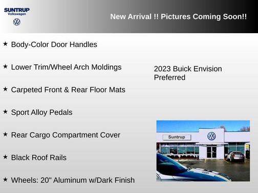 Moonstone Gray Metallic 2023 Buick Envision Preferred AWD
