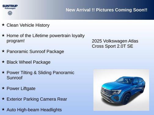 2025 Volkswagen Atlas Cross Sport 2.0T SE w/Technology 4MOTION
