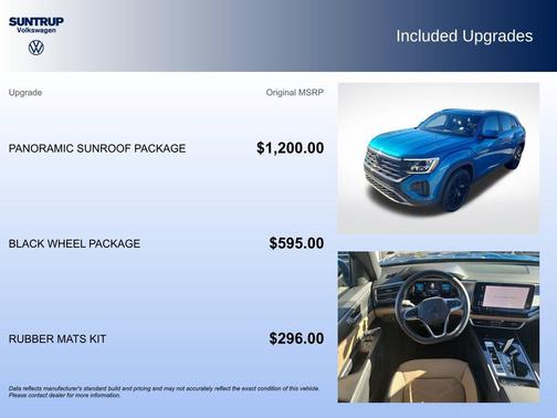 2025 Volkswagen Atlas Cross Sport 2.0T SE w/Technology 4MOTION