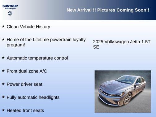 2025 Volkswagen Jetta 1.5T SE