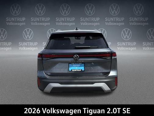 platinum gray metallic 2026 Volkswagen Tiguan 2.0T SE 4MOTION
