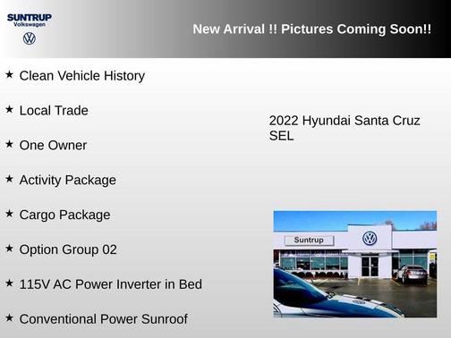 2022 Hyundai SANTA CRUZ SEL