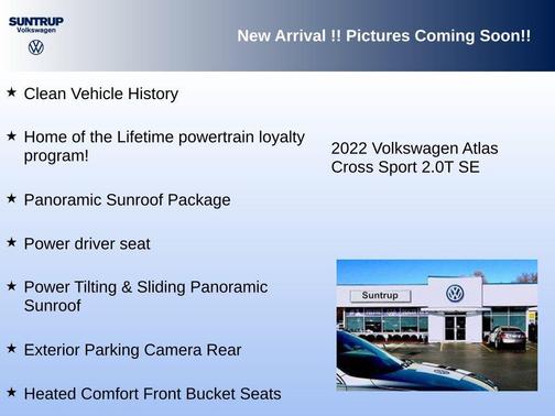 2022 Volkswagen Atlas Cross Sport 2.0T SE w/Technology 4MOTION