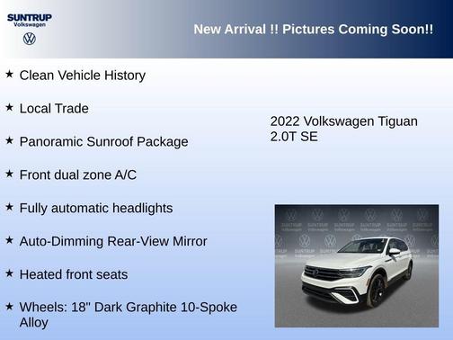 2022 Volkswagen Tiguan 2.0T SE
