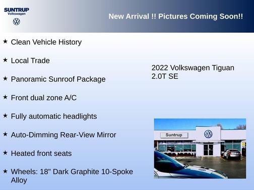 2022 Volkswagen Tiguan 2.0T SE