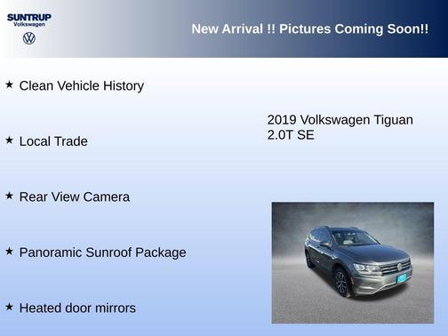 2019 Volkswagen Tiguan 2.0T SE