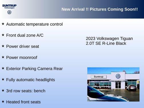 2023 Volkswagen Tiguan 2.0T SE R-Line Black