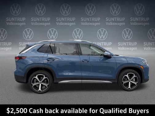 monterey blue pearl 2026 Volkswagen Tiguan 2.0T SE 4MOTION