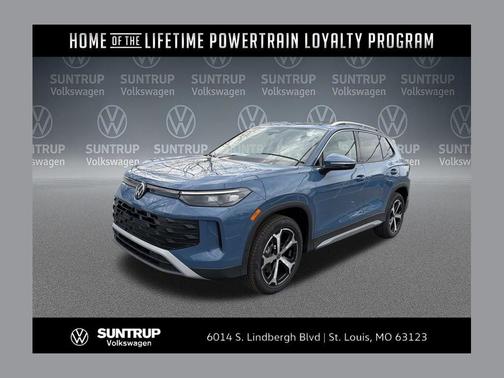 monterey blue pearl 2026 Volkswagen Tiguan 2.0T SE 4MOTION