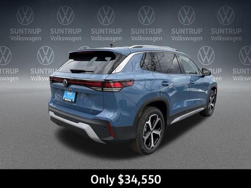 monterey blue pearl 2026 Volkswagen Tiguan 2.0T SE 4MOTION