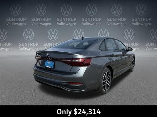 Platinum Gray Metallic 2026 Volkswagen Jetta 1.4T S