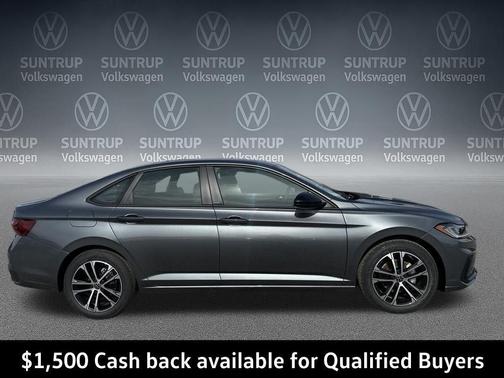 Platinum Gray Metallic 2026 Volkswagen Jetta 1.4T S