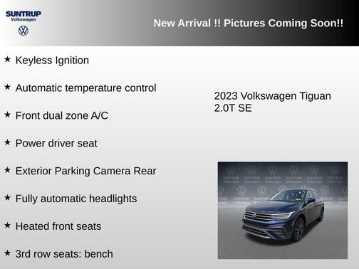 2023 Volkswagen Tiguan 2.0T SE