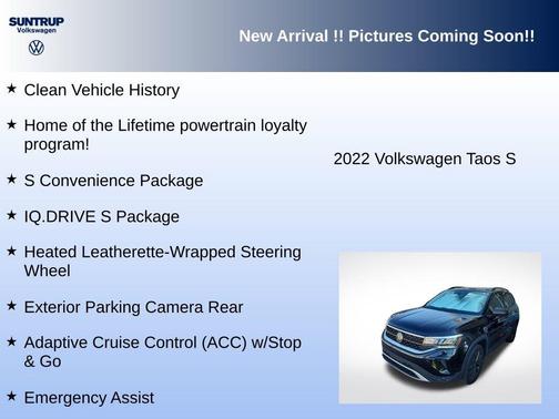 2022 Volkswagen Taos 1.5T S
