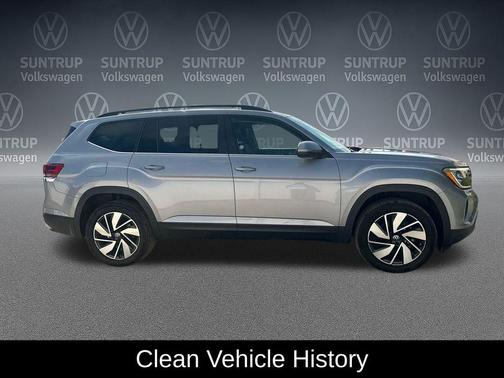 Silver Mist Metallic 2025 Volkswagen Atlas 2.0T SE w/Technology