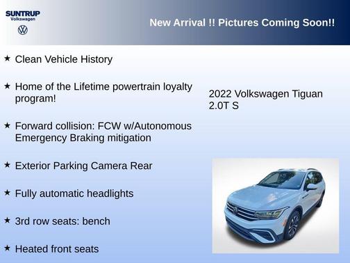 2022 Volkswagen Tiguan 2.0T S