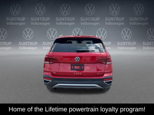 Red Metallic 2023 Volkswagen Taos 1.5T SE