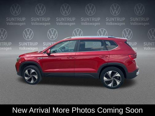 Red Metallic 2023 Volkswagen Taos 1.5T SE