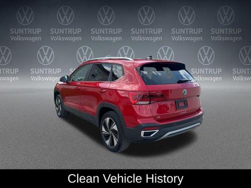 Red Metallic 2023 Volkswagen Taos 1.5T SE