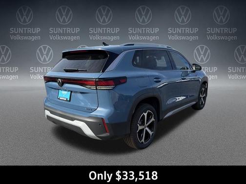 monterey blue pearl 2026 Volkswagen Tiguan 2.0T SE 4MOTION