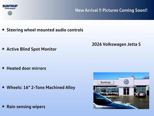 2026 Volkswagen Jetta 1.4T S