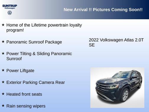 2022 Volkswagen Atlas 2.0T SE w/Technology 4MOTION