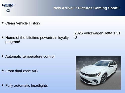2025 Volkswagen Jetta 1.5T S