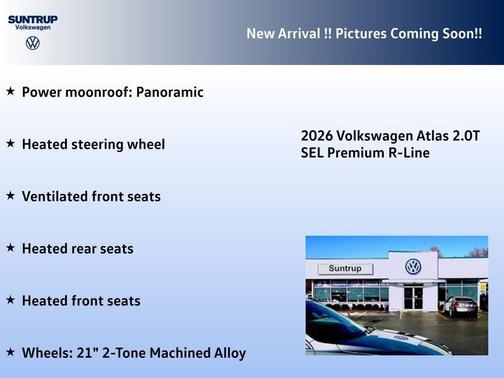 2026 Volkswagen Atlas 2.0T SEL Premium R-Line 4MOTION