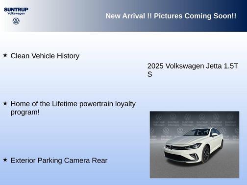 2025 Volkswagen Jetta 1.5T S