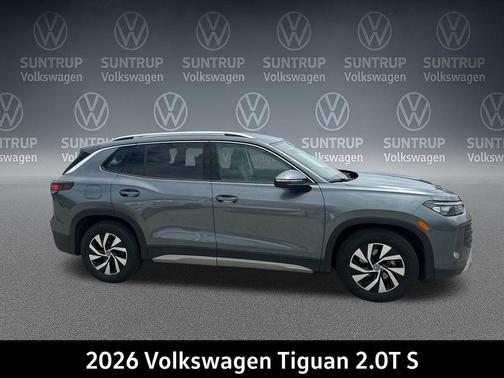 platinum gray metallic 2026 Volkswagen Tiguan 2.0T S