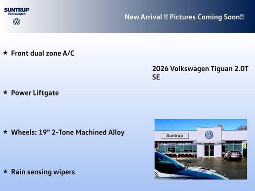 2026 Volkswagen Tiguan 2.0T SE 4MOTION