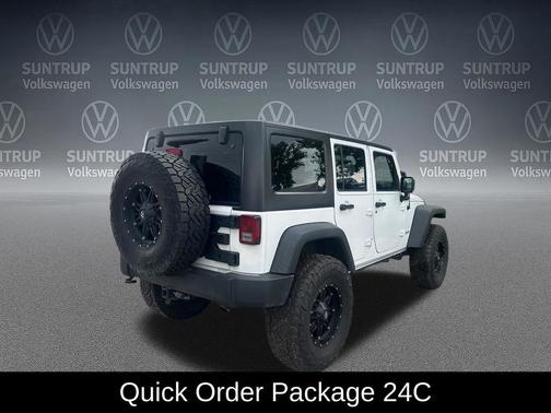 Bright White Clearcoat 2016 Jeep Wrangler Unlimited Sport