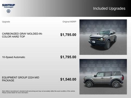 CARBONIZED GRAY METALLIC 2025 Ford Bronco Big Bend