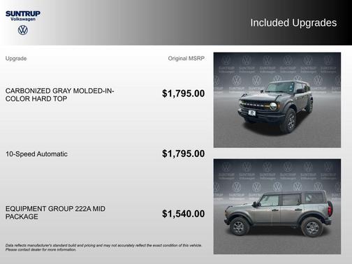 CARBONIZED GRAY METALLIC 2025 Ford Bronco Big Bend