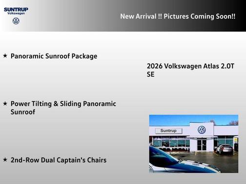Avocado Green Pearl 2026 Volkswagen Atlas 2.0T SE w/Technology 4MOTION