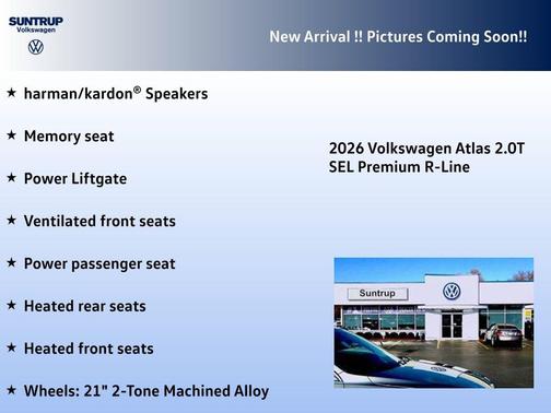 2026 Volkswagen Atlas 2.0T SEL Premium R-Line 4MOTION